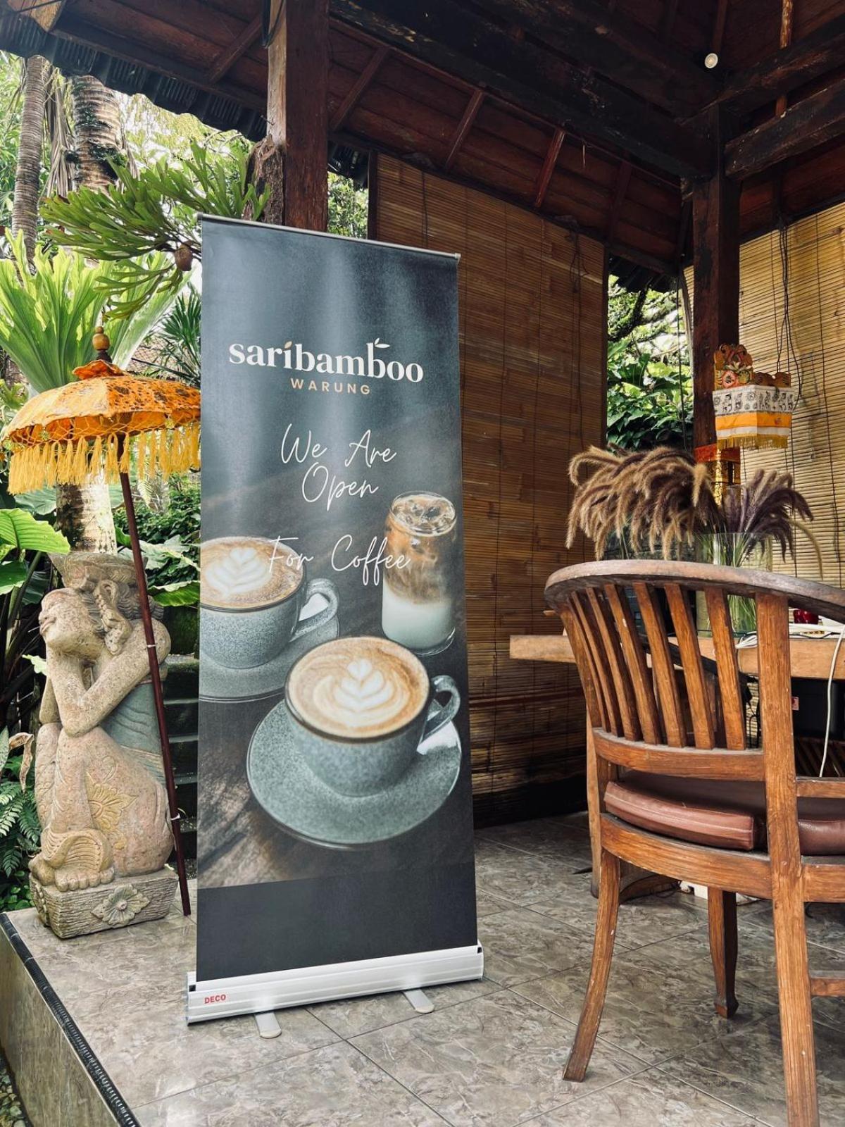 Sari Bamboo Bungalows Ubud Exteriér fotografie